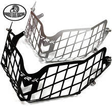 Motorcycle Accessories Stainless Steel Front Headlight Grille Guard Cover Protector Fits For Benelli TRK502 TRK 502 TRK-502 2024 - buy cheap