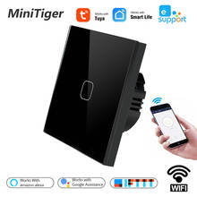Interruptor para parede, smart home, tuya, smart life, ewelink, 1 gang, 1 way, wi-fi, controle de voz, para google home, amazon, alexa