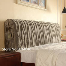 Funda de cama moderna de 120-220cm, edredón de tela envolvente a prueba de polvo, elástica, cubierta de cabecera de cama doble 2024 - compra barato