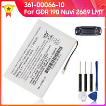 100% Original Battery 361-00066-00 361-00066-10 for Garmin GDR 190 Nuvi 2689 LMT Authentic Replacement 1500mAh Battery + tools 2024 - buy cheap