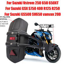 Para-lama traseiro para motocicleta suzuki, dl250 dl 650 v-strom650 voro 650 xt flash 750 gsxs 750 gsx400 2024 - compre barato