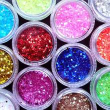 30gram Iridescent Hexagon Glitter in 1mm | Holographic Confetti | Nail Art Sprinkles | Decoden Cabochon DIY | Glitter Roots 2024 - compra barato