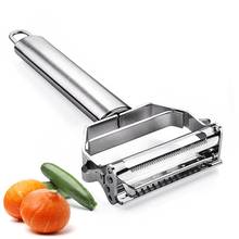 High Quality Stainless Steel Potato Cucumber Carrot Grater Julienne Peeler Vegetables Fruit Peeler Double Planing Grater Tools 2024 - buy cheap