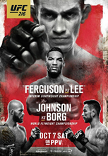 216 Ferguson vs Lee, Johnson vs Borg Art Film Print Silk Poster Home Wall Decor 24x36inch 2024 - buy cheap