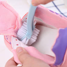 Cepillo de limpieza lateral para botas de ante, herramientas de limpieza para Zapatos, zapatillas deportivas, baño, inodoro, 1 pieza, 4 lados, nuevo 2024 - compra barato