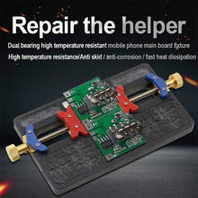 Soporte de fijación para reparación de placa base, soporte Universal resistente al calor para reparación de soldadura Pcb de teléfono móvil con ranura Bga para Iphone 2024 - compra barato