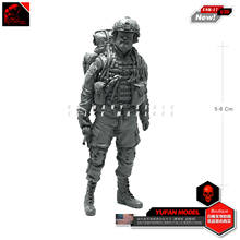 Yufan Model 1/35 Figure Modern Us Seal Center Guard Resin Soldier Model Usk-17 2024 - buy cheap