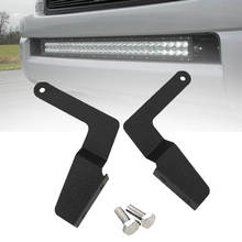Soporte de montaje de barra de luz LED para Toyota Tundra, rejilla de parachoques oculta, 25 y 30 pulgadas, 07-18 2024 - compra barato