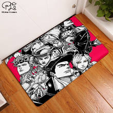 JoJo's Bizarre Adventure-cinta de Cassette Vintage de felpa, felpudo para interior, alfombrillas antideslizantes para puerta, alfombras, decoración para porche 2024 - compra barato