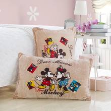 Disney Mickey And Minnie Mouse For Kids Bedroom Decoration 1 Pcs Pillow Cover Free Shipping Cartoon Home Textile Birthday Gifts 2024 - buy cheap