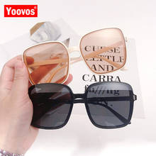 Yoovos Square Sunglasses Women Big Frame Sun Glasses For Women Fashion Brand Designer Luxury Sunglasses Retro Gafas De Mujer 2024 - buy cheap