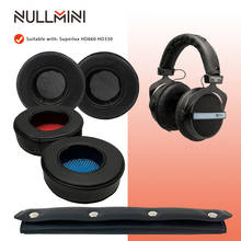 NullMini Replacement Earpads for Superlux HD660 HD330 HD669 Earphone Thicken Leather Sleeve 2024 - buy cheap