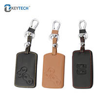 4 Buttons Leather Car Key Cover Case Car Styling Cover For Renault Kadjar Clio Logan Megane 2 3 Koleos Scenic Card Keychain Case 2024 - buy cheap