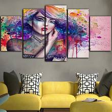 Painting Wall Art HD Printed Beautiful Girl Poster Modular Canvas Graffiti Home Decoration Character Pictures For Living Room 2024 - buy cheap