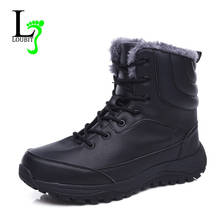 Men Snow Boots Waterproof Winter Warm Casual Shoes Men Rubber Ankle Boots Plush Lace Up High Quality Botas Hombre Male Sneakers 2024 - buy cheap