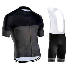 Ropa de ciclismo profesional para hombre, conjunto de poliéster para ciclismo, transpirable, de manga corta 2024 - compra barato