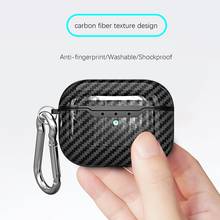 10Pcs With Retail Box For Apple Airpods Pro Strap Carbon Fiber with Buttons Headphone Case Earphone For Air pod Case Accessories 2024 - buy cheap