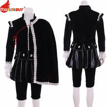 Costumebuy Victorian Tudor Costume Renaissance Medieval Prince Men Elizabethan Royal Party Suit Custom Made 2024 - buy cheap