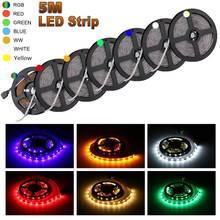 SMD 2835 DC12V RGB RED Yellow Blue LED Strip Light 1M 2M 3M 4M 5M NO Waterproof LED Lighting RGB Leds tape Flexible diode ribbon 2024 - buy cheap