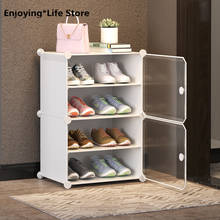 Shoe Rack Multi-layer Home Door Storage Rack Assembly Plastic Shoe Cabinet Modern Storage Cabinet 2024 - buy cheap