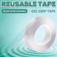 Dropshipping-nueva cinta  Nano de mejora de doble cara, cinta adhesiva transparente sin rastro de acrílico, cinta adhesiva impermeable reutilizable 2024 - compra barato