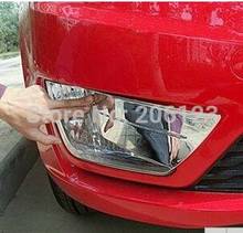 2011-2012 for KIA Rio/K2 ABS Chrome Front Fog light Lamp Cover Trim 2024 - buy cheap