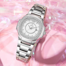 WWOOR Classic Luxury Women Watch Top Brand Silver Bracelet Watches Ladies Dress Diamond Wrist Watch Women Gift Relogio Feminino 2024 - buy cheap