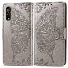 Cute Butterfly Case for BBK Vivo S1 (6.4in) Cover Flip Leather Wallet Book Black Phone Bag 1S VivoS1 V1907 V1903 1907 2024 - buy cheap