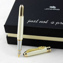 Jinhao1000 Luxury Golden Dragon Clip Fountain Pen 0.5 mm Metal Ink Pens for Writing Business Gift Office Pens 2024 - buy cheap