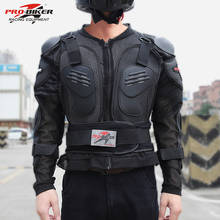 Jaqueta de motocicleta protetora de corpo inteiro, armadura de proteção para motocicleta, motocross, equitação, peito, coluna, ombro, cotovelo, protetor de segurança da moto 2024 - compre barato