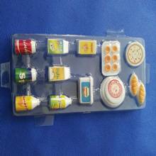 12Pcs Food Miniature Dollhouse Juice Milk Food Set Play Kitchen Children Cooking 2024 - buy cheap