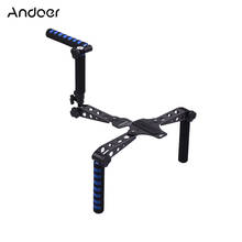 Andoer Foldable Aluminium Movie Filming Video DSLR Handheld Grip Shoulder Mount Stabilizer Support Rig Kit for Camera DV 2024 - buy cheap
