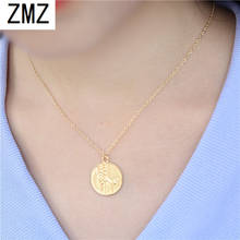 ZMZ  2019 Europe/US fashion cute Bamboo kung fu   pendant geometry  necklace gift for mom/girlfriend party jewelry 2024 - buy cheap