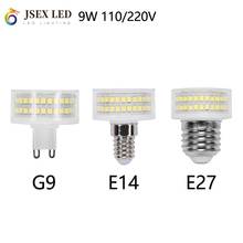 LED BULB Dimmable G9 110V 220V 12W 90LEDS SMD2835 No Flicker LED Light Lamp 900LM Chandelier Light Replace 100W Halogen Lighting 2024 - buy cheap