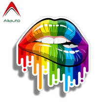 Aliauto Cartoon Car Sticker Sexy Abstract Paint Gay Accessories PVC Personality Decal for Motorcycle Honda Toyota Kia,13cm*13cm 2024 - buy cheap