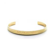 Personalized custom stainless steel bracelet personalized golden date bracelet adjustable children's ID bracelet birthday gift 2024 - buy cheap