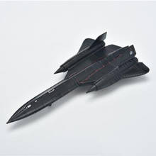 Lockheed-SR-71A de 16CM a escala 1/200, Blackbird, caza de vigilancia, modelos de avión, juguetes para niños y adultos para exhibición 2024 - compra barato