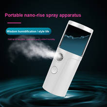 Pulverizador de niebla portátil, Humidificador Facial, hidratante, herramientas para el cuidado de la piel, 30ML 2024 - compra barato