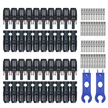 10/20 пар, штекеры/гнезда солнечных панелей, кабельные разъемы с гаечным ключом, инструмент для сборки для PV системы, кабельные разъемы с гаечным ключом 2024 - купить недорого