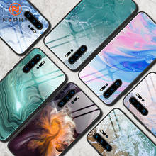 Original caso de vidro temperado para huawei p20 p30 p40 companheiro 30 pro honra 10 20lite 20s 20i 10i nova 5t 9h duro p20lite p30lite p40lite mate30 honor20 honor20s honor20i capa do telefone móvel de volta etui 2024 - compre barato