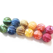 10PCS Resin Beads 16mm Loose Beads DIY Necklace Earrings Bracelet Jewelry Material Accessories 2024 - buy cheap