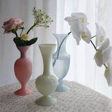 Flower Vase for Home Decor Glass Vase Decorative Terrariums for Plants Table Ornaments Nordic Vase 2024 - buy cheap
