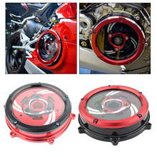 Крышка сцепления и пружинное фиксаторное кольцо для Ducati Panigale V4 V4S Special 2018 2019 2024 - купить недорого