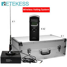 RETEKESS Customized Wireless Conference Voting System For Large Meeting Government Election National People's Congress 2024 - buy cheap