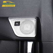 Para Toyota Alphard Vellfire 2016 2017 2018 2019 puerta trasera de Audio altavoz de sonido cubierta de bocina embellecedora Marco de altavoz 2024 - compra barato