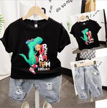 Children's Clothing Summer New Casual Baby Boy Girl Set Boys Girls T-Shirts and Pants Sports Suit Kids Clothes 2-7Years 2024 - buy cheap