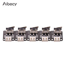 Aibecy 5 шт. части 3d принтера концевой выключатель 3Pin для CR-10 серии Ender-3 части 3d принтера 2024 - купить недорого