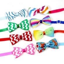 Cat Dog Collar Kitten Bow Tie Safety Adjustable Neck Strap 7 Colors Pet Supply Puppy Kitten Grooming Accessories Ribbon Necktie 2024 - buy cheap
