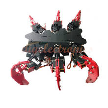 Kit de montaje de Robot de insecto biónico de aluminio, marco de araña robótica de Metal con Servo Digital para arduino, Educación programable 2024 - compra barato