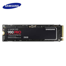 Samsung-disco rígido ssd 980 pro m.2 nvme, velocidades de leitura até 250 mb/s, disco rígido de 500gb, 6400 gb, 1tb e 2tb, com velocidades de leitura 2024 - compre barato